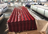 Bobinas de acero galvanizadas sumergidas calientes pre pintadas de la hoja acanalada de la techumbre de CGCC DX51D 900M M