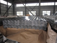 los paneles acanalados 1.5m m acanalados galvanizados 0.14m m del tejado del metal de la hoja que cubren
