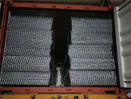 los paneles de rejilla de acero galvanizados 824m m el rallar de acero de la calzada caminan enrejado del marco de acero