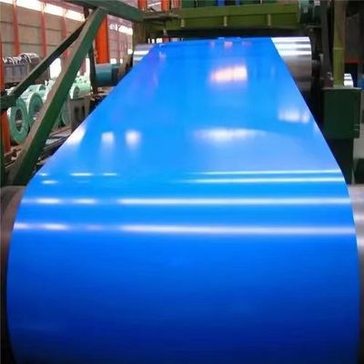 comprar Chapa de acero pre-pintada con longitud de 1500 mm a 5800 mm y espesor de 0,18 mm a 1,2 mm para aplicaciones resistentes a la corrosión online manufacture