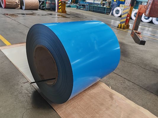 comprar Chapa de acero pre-pintada con longitud de 1500 mm a 5800 mm, base de acero Galvalume y personalización de color RAL online manufacture