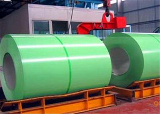 comprar 0.76mm Z150 bobina de acero prepintada RAL 5096 para aplicaciones de techado y revestimiento de edificios online manufacture