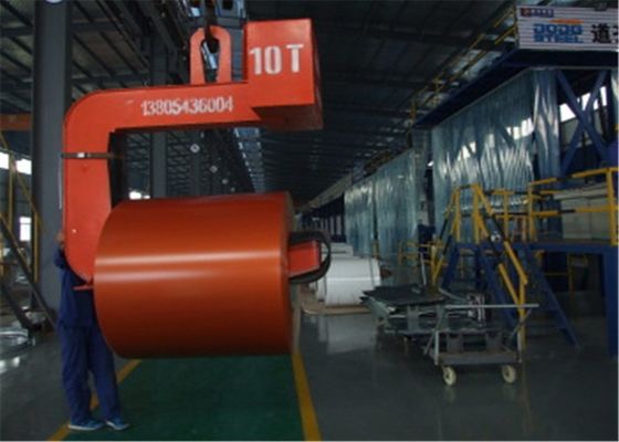 comprar Bobina de acero PPGI Z90 26Ga de 0,46 mm con revestimiento de PVDF para aplicaciones de paneles para techos y edificios online manufacture
