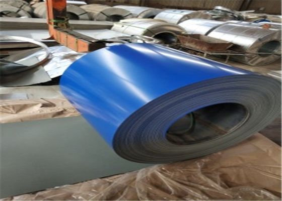 comprar 0.18mm ASTM A792 bobina de acero prepintada RAL 6019 PE recubierta CGCC para techos y paneles de construcción online manufacture
