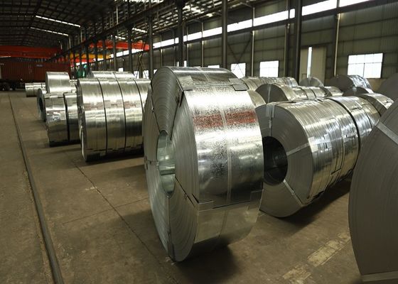comprar Tira de acero galvanizado por inmersión en caliente SGCE Z60 de 0,84 mm × 150 mm para instrumentos industriales y componentes resistentes a la corrosión online manufacture