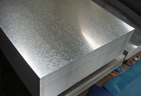 comprar ASTM A653 DX51D Hoja de acero galvanizado en caliente 0,15 ∼3,8 mm cromada Z60 ∼Z275 para aparatos y componentes de iluminación online manufacture