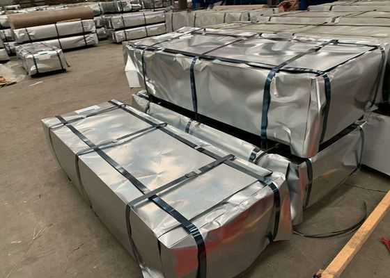 comprar 30 ‰ 275 g/m2 Hoja de techo galvanizado ondulado 600 ‰ 1250 mm Panel de techo de acero online manufacture