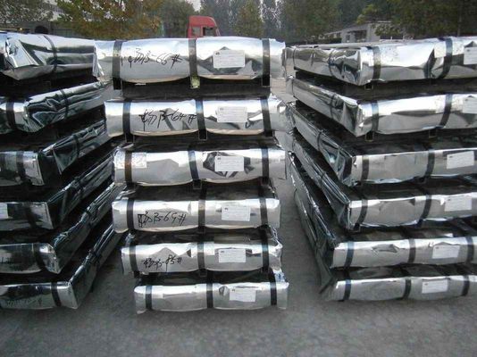 comprar SGCC SGCH G550 galvanizó la hoja acanalada 1500m m 3005m m de la techumbre para el material de construcción online manufacture