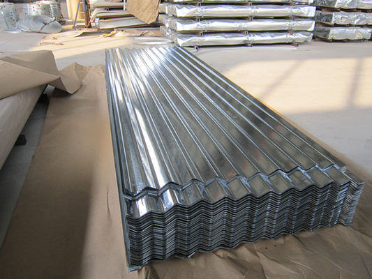 comprar el revestimiento de zinc SGCC del ² de los 60-275g/m galvanizó la hoja acanalada JIS G3302 de la techumbre online manufacture