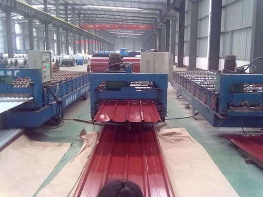comprar CGLCC Hoja de techumbre corrugada prepintada EN 10169 DX51D+AZ Paneles de techumbre de acero galvanizado online manufacture