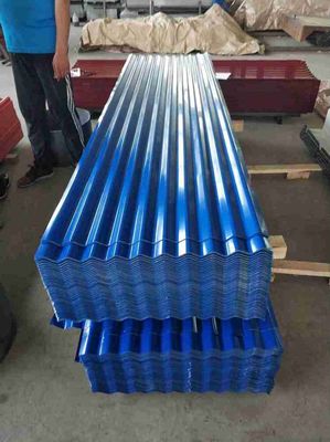 comprar ASTM CGCC Pre PaintASTM CGCC 24 Gauge Pre Pintado cubierta corrugada para el techo de metal panelesd cubierta corrugada cubierta corrugada 24 Gauge cubierta corrugada de metal online manufacture