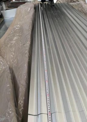 comprar 0.25mm DX51D AZ275 Plata de techo corrugado Galvalume con 1000 mm de ancho efectivo para paneles de vivienda online manufacture