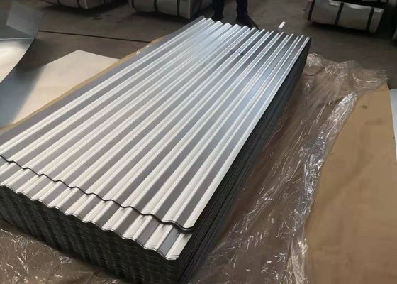 comprar 0.12mm DX51D AZ275 Plata de techo corrugado Galvalume con anchura efectiva de 800 mm para revestimiento de edificios online manufacture