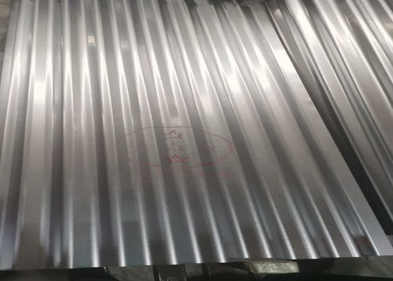 comprar S450 G20 Hoja de techo corrugada galvanizada 0.6 mm 150 g/m2 Revestimiento de zinc para estructuras de acero online manufacture